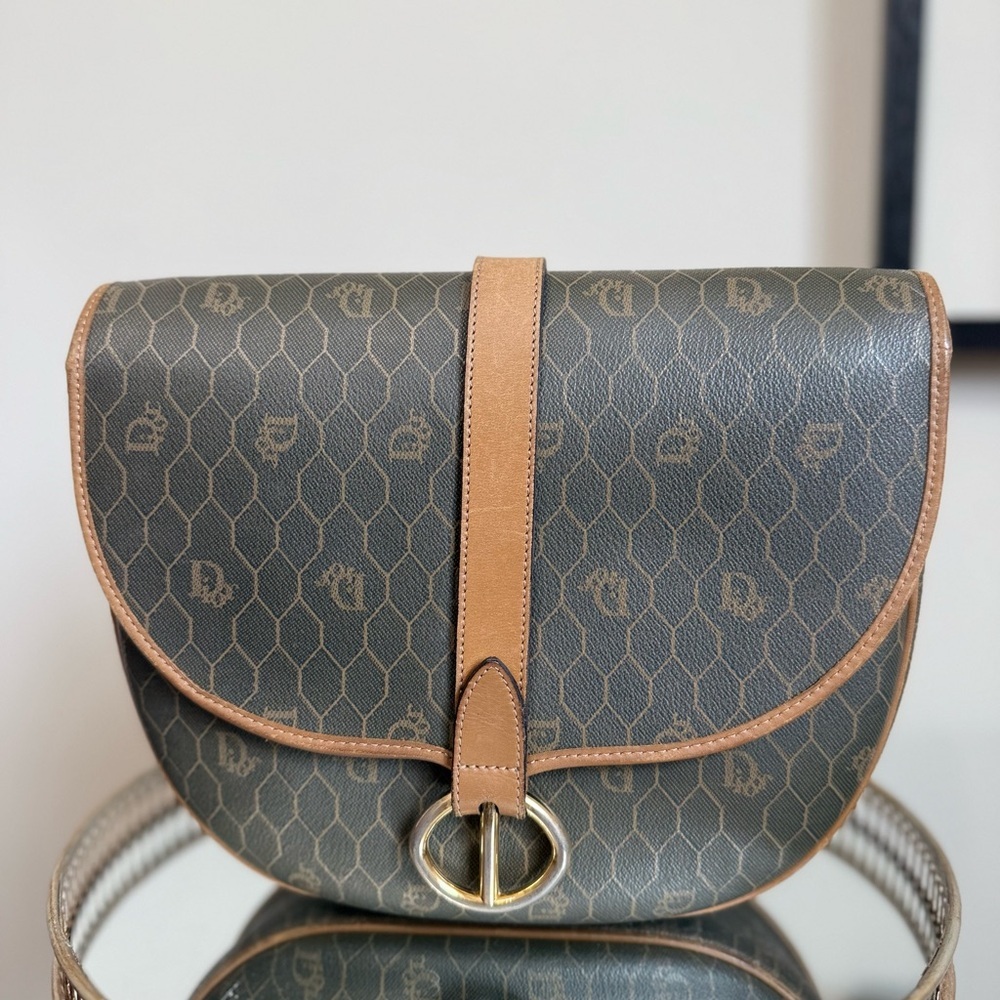 Vintage Christian Dior crossbody bag with removable insert - Picture 2 of 12